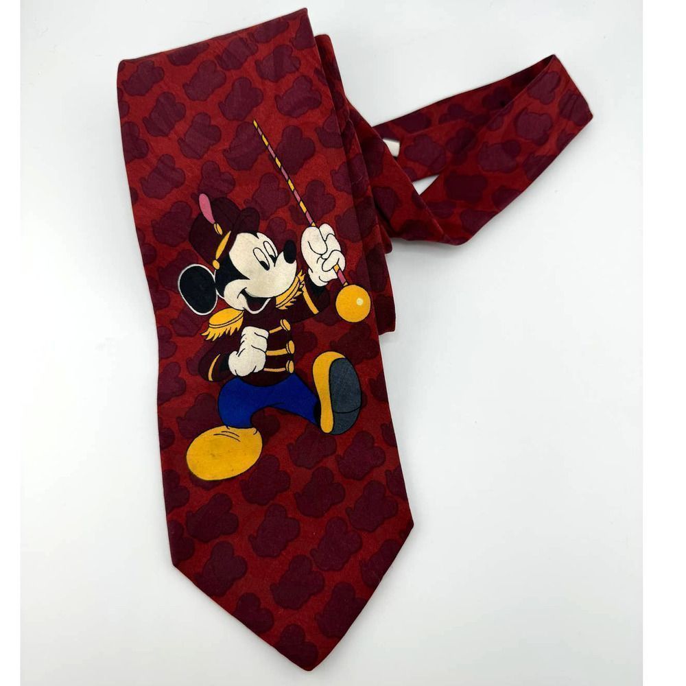 Vintage Mickey Mouse Disney Band Leader‎ Music Balancine INC Tie